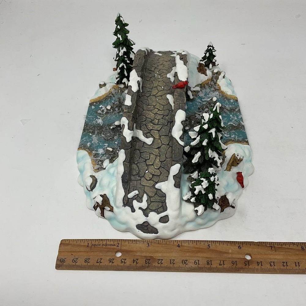 Dept 56 Village Accessories Mill Creek Bridge Christmas 52635 - Picture 9 of 12